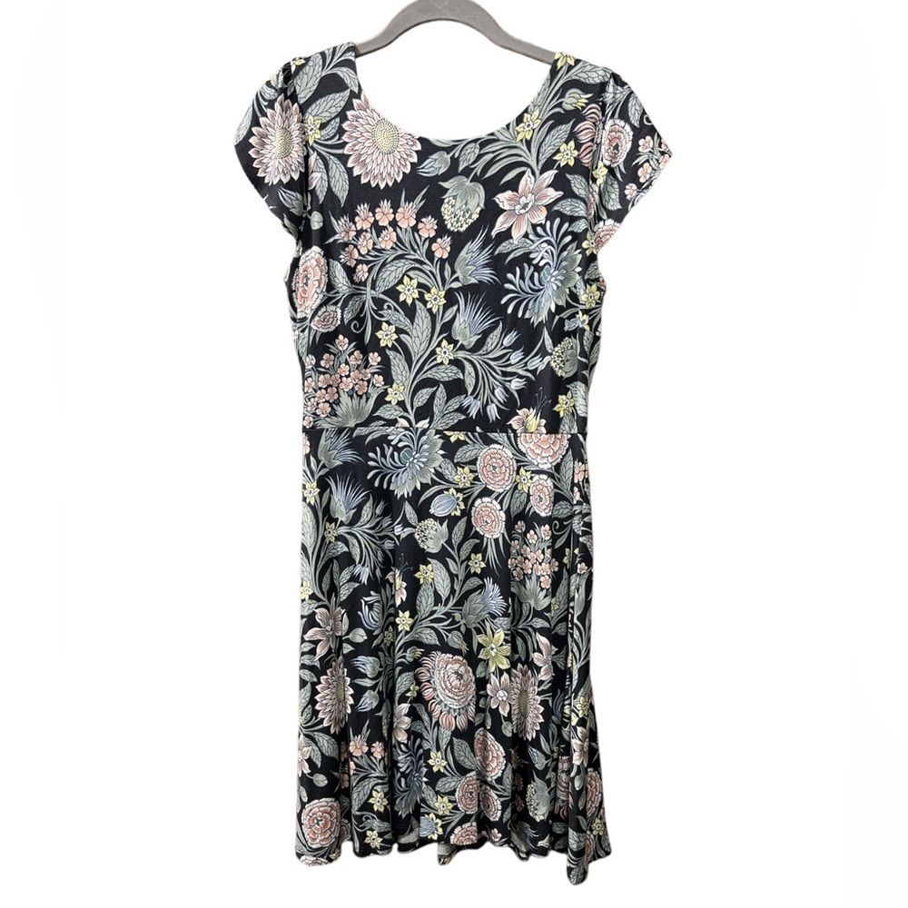 NWT Loft Floral Short Sleeve Mini Dress